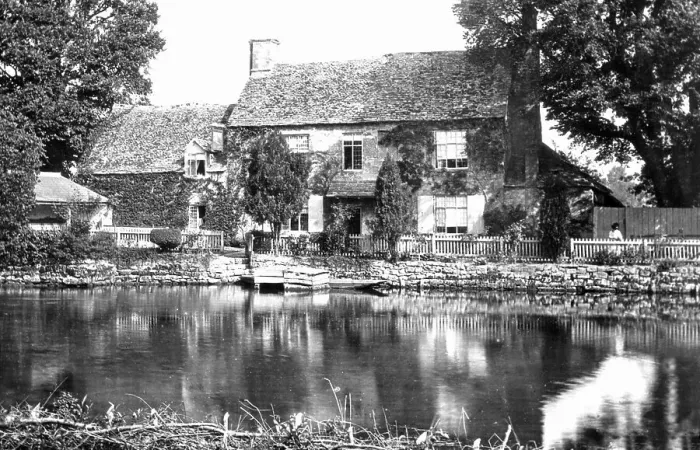 Framed Print : Godstow Trout Inn River Thames Victorian period Framed Print : Godstow Trout Inn River Thames Victorian period