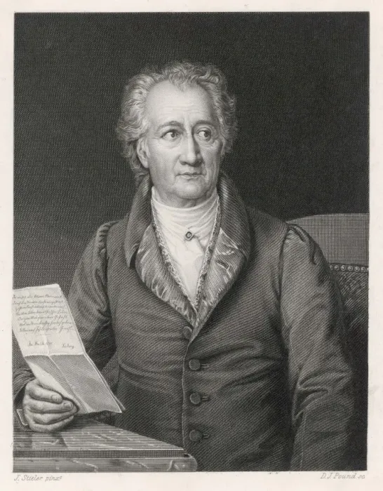 Framed Print : Goethe / Stieler Framed Print : Goethe / Stieler