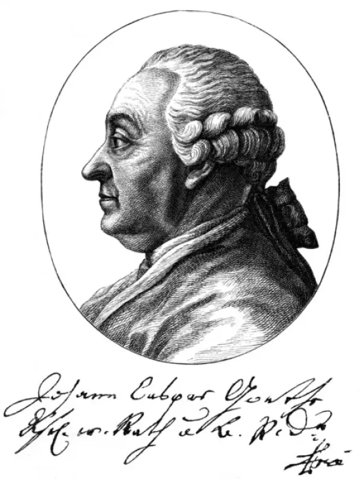 Framed Print : Goethes Father Framed Print : Goethes Father