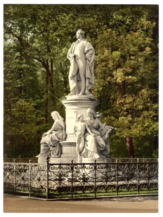 Framed Print : Goethes Memorial, Berlin, Germany Framed Print : Goethes Memorial, Berlin, Germany
