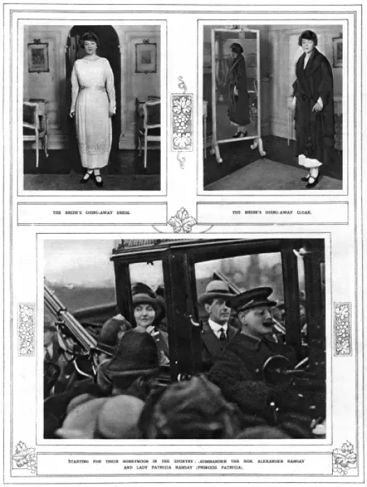 Framed Print : Going Away outfit for Princess Patricia of Connaught Framed Print : Going Away outfit for Princess Patricia of Connaught