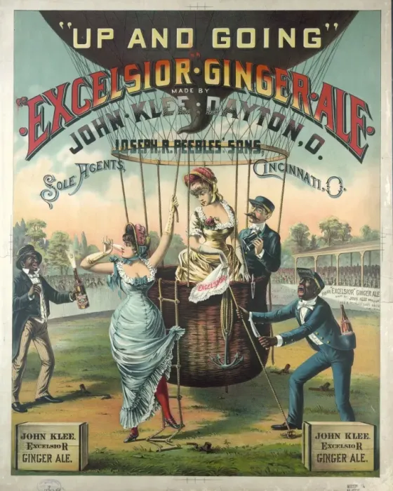 Framed Print : Up and going, Excelsior ginger ale Framed Print : Up and going, Excelsior ginger ale