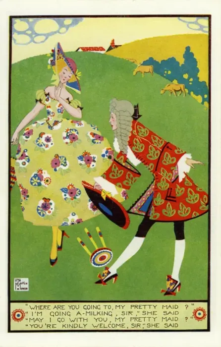 Framed Print : Where are you going to, my pretty maid? Framed Print : Where are you going to, my pretty maid?