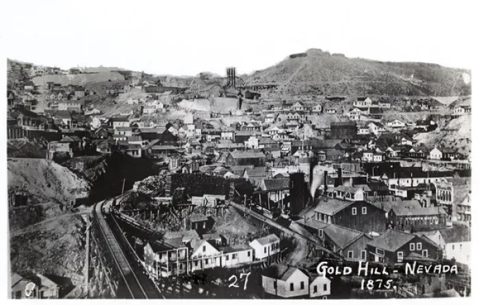 Framed Print : Gold Hill, Nevada, USA Framed Print : Gold Hill, Nevada, USA