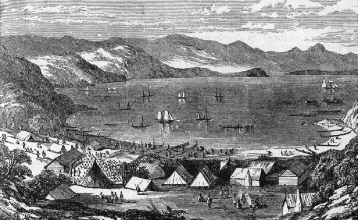 Framed Print : Gold / New Zealand / 1853 Framed Print : Gold / New Zealand / 1853