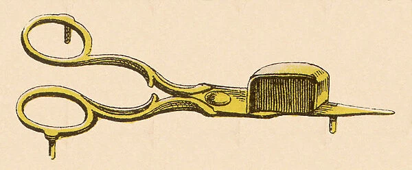 Gold-Plated Shears Date: 1880