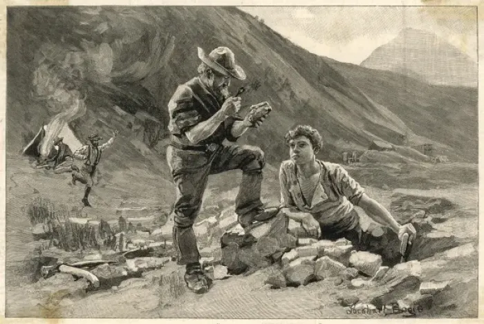 Framed Print : Gold Prospectors Framed Print : Gold Prospectors