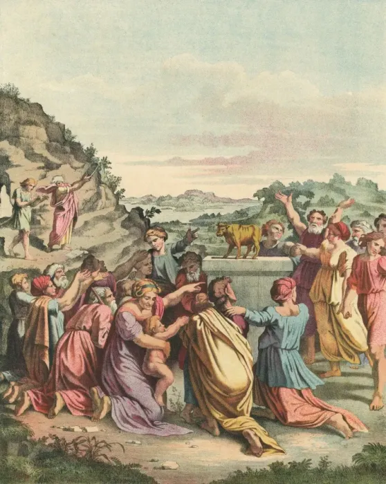Framed Print : The Golden Calf
