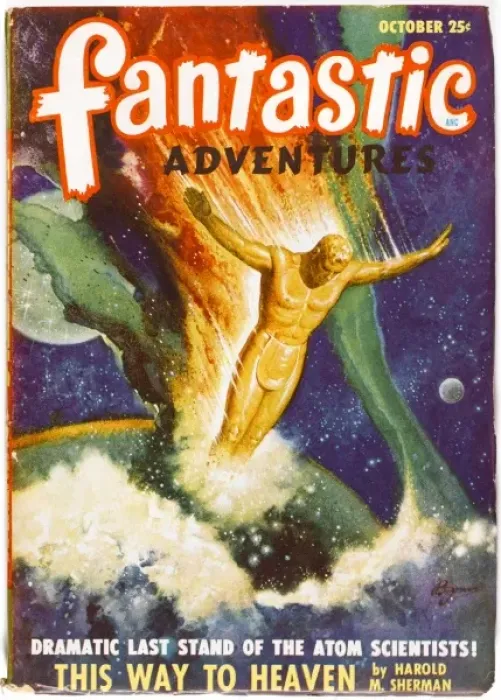 Framed Print : Golden Man in Space