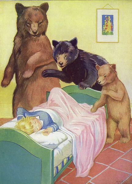 Goldilocks and the Three Bears, by Muriel Baines
