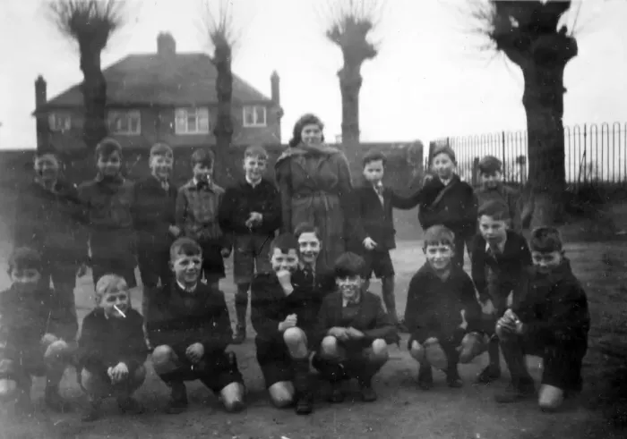 Framed Print : Goldington Road School class group Framed Print : Goldington Road School class group
