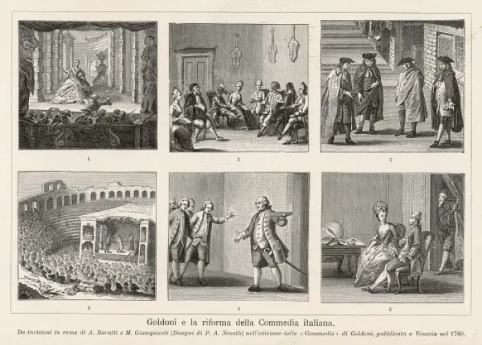 Framed Print : Goldoni / Comm Dell arte Framed Print : Goldoni / Comm Dell arte