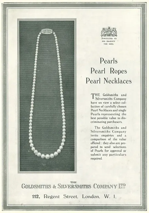 Framed Print : The Goldsmiths and Silversmiths Advertisement Framed Print : The Goldsmiths and Silversmiths Advertisement