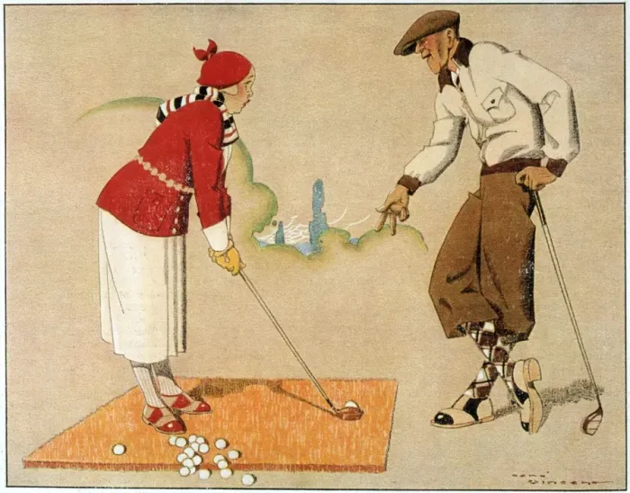 Framed Print : Golf / Advice from Pro Framed Print : Golf / Advice from Pro