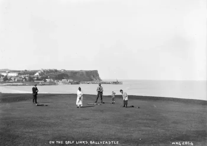 Framed Print : On the Golf Links, Ballycastle Framed Print : On the Golf Links, Ballycastle