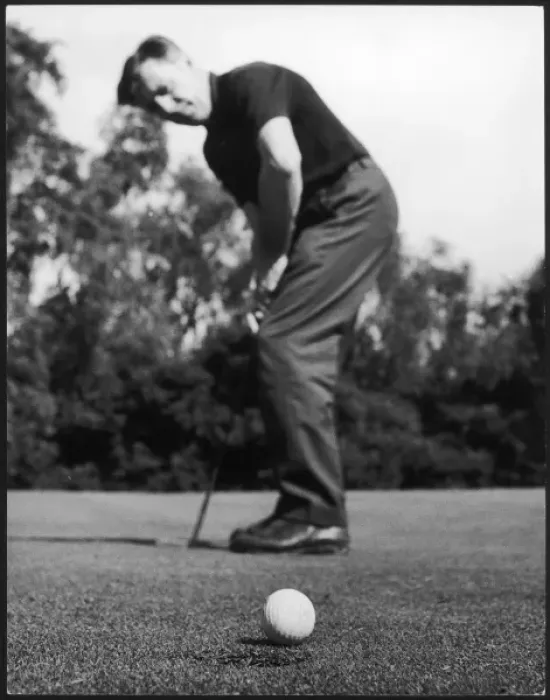 Framed Print : Golf / Putting 1970S Framed Print : Golf / Putting 1970S