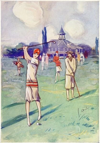Golf at Vichy 1929