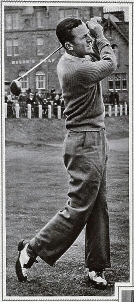 Golfer Bobby Locke
