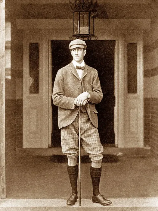 Framed Print : Golfer C E Dick Framed Print : Golfer C E Dick