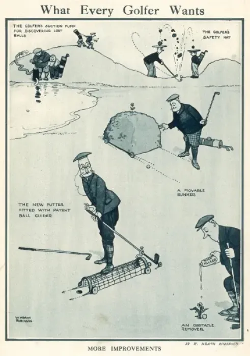 Framed Print : What Every Golfer Wants Framed Print : What Every Golfer Wants