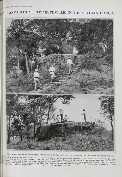 Framed Print : Golfing in the Congo Framed Print : Golfing in the Congo