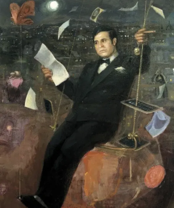 Framed Print : GOMEZ de la SERNA, Ram1888-1963). Spanish Framed Print : GOMEZ de la SERNA, Ram1888-1963). Spanish