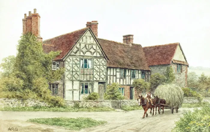 Framed Print : Gomshall, Surrey Framed Print : Gomshall, Surrey