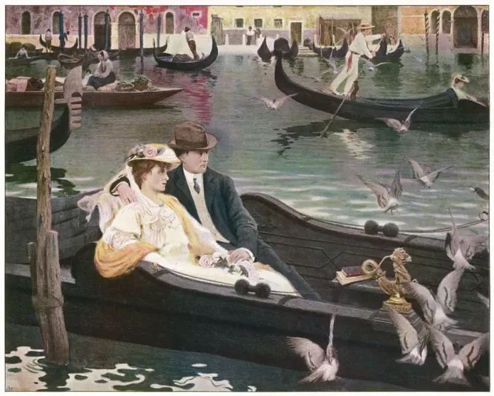 Framed Print : Gondola in Venice Framed Print : Gondola in Venice