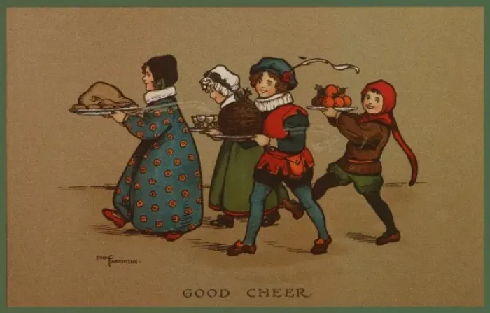 Framed Print : Good Cheer by Ethel Parkinson Framed Print : Good Cheer by Ethel Parkinson
