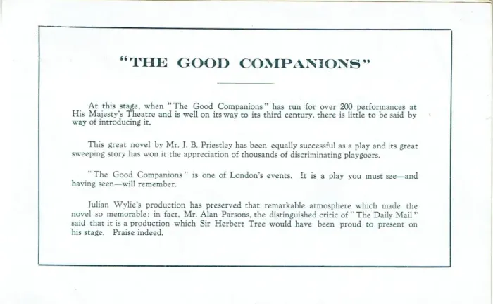 Framed Print : The Good Companions by J. B. Priestley & Edward Knoblock Framed Print : The Good Companions by J. B. Priestley & Edward Knoblock