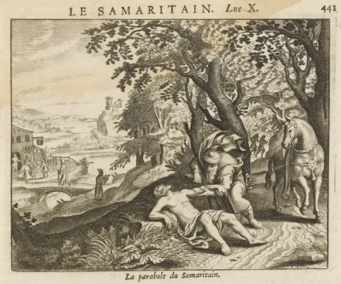 Framed Print : The Good Samaritan Framed Print : The Good Samaritan