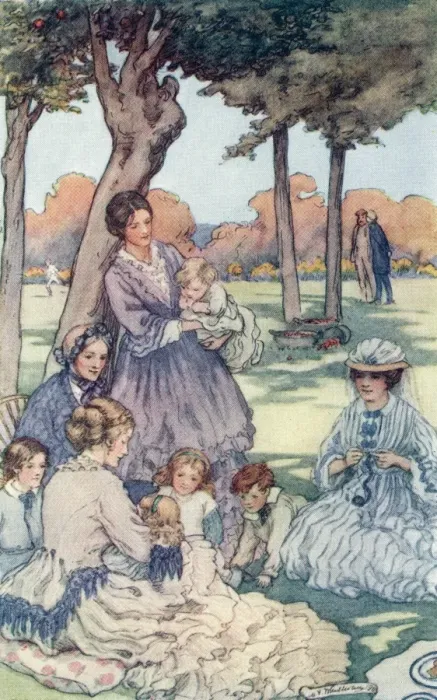 Framed Print : Good Wives - 1 Framed Print : Good Wives - 1