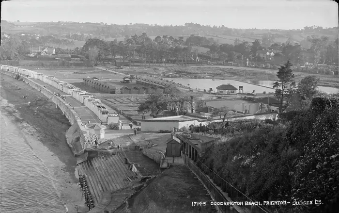 Framed Print : Goodrington Beach, Paignton Framed Print : Goodrington Beach, Paignton
