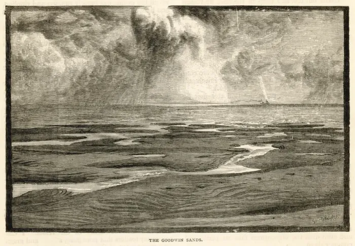 Framed Print : The Goodwin Sands Framed Print : The Goodwin Sands