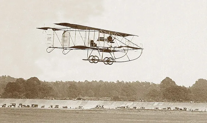 Framed Print : Gordon England in a Bristol Aeroplane at Brooklands Framed Print : Gordon England in a Bristol Aeroplane at Brooklands