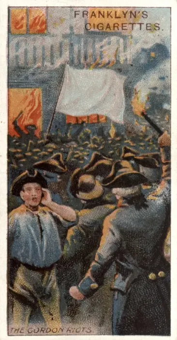 Framed Print : Gordon Riots (Colour) Framed Print : Gordon Riots (Colour)