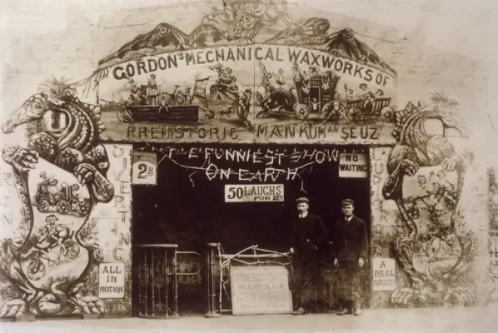 Framed Print : GORDONs WAXWORKS, 1907 Framed Print : GORDONs WAXWORKS, 1907