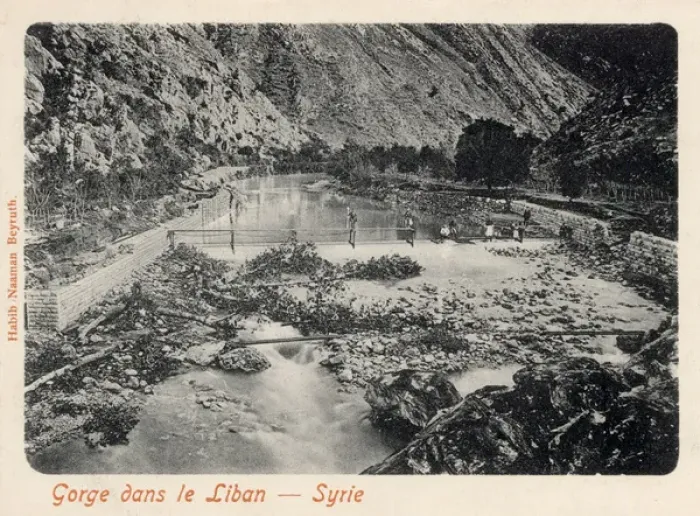 Framed Print : Gorge in Lebanon Framed Print : Gorge in Lebanon