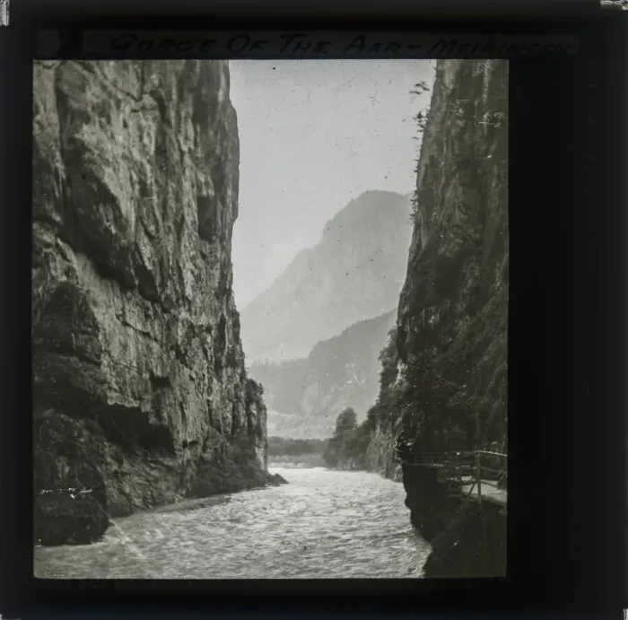 Framed Print : Gorges De L Aar, Meiringen, Switzerland Framed Print : Gorges De L Aar, Meiringen, Switzerland