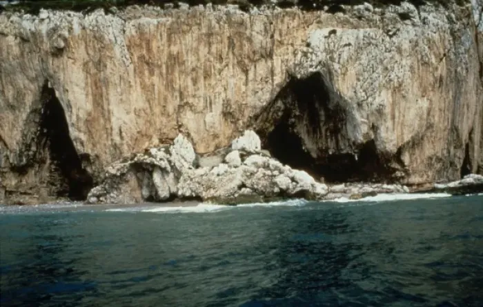 Framed Print : Gorhams Cave, Gibraltar Framed Print : Gorhams Cave, Gibraltar