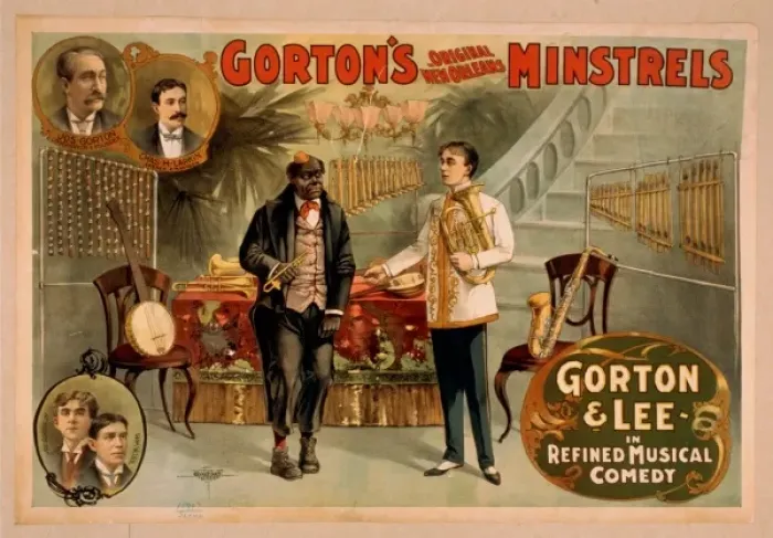 Framed Print : Gortons Original New Orleans Minstrels Framed Print : Gortons Original New Orleans Minstrels