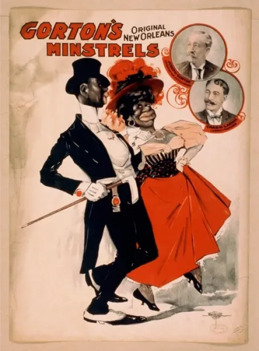 Framed Print : Gortons Original New Orleans Minstrels Framed Print : Gortons Original New Orleans Minstrels