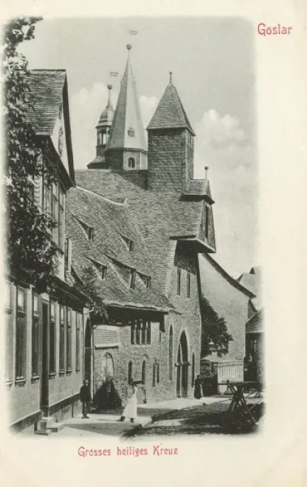 Framed Print : Goslar - Germany - Holy Cross Church Framed Print : Goslar - Germany - Holy Cross Church