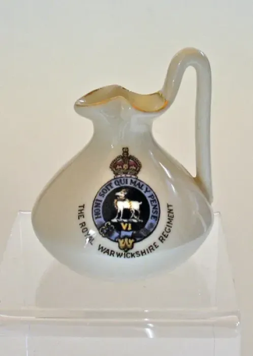 Framed Print : Goss model of a Romano-Salopian ewer found at Uriconium