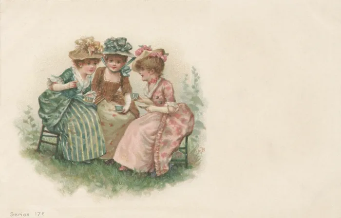 Framed Print : The Gossips Framed Print : The Gossips