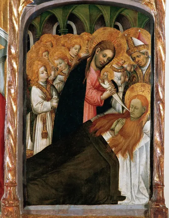 Framed Print : Gothic. Altarpiece of Saint Mary Magdalene from Perella. By Framed Print : Gothic. Altarpiece of Saint Mary Magdalene from Perella. By