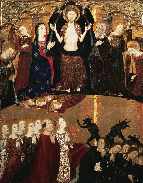 Gothic Art. Spain. 14th Century. Altarpiece of Fray Martin d