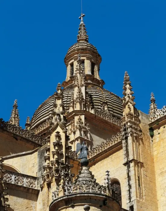 Framed Print : Gothic Art. Spain. Segovia. Cathedral. 16th century. Exterio Framed Print : Gothic Art. Spain. Segovia. Cathedral. 16th century. Exterio