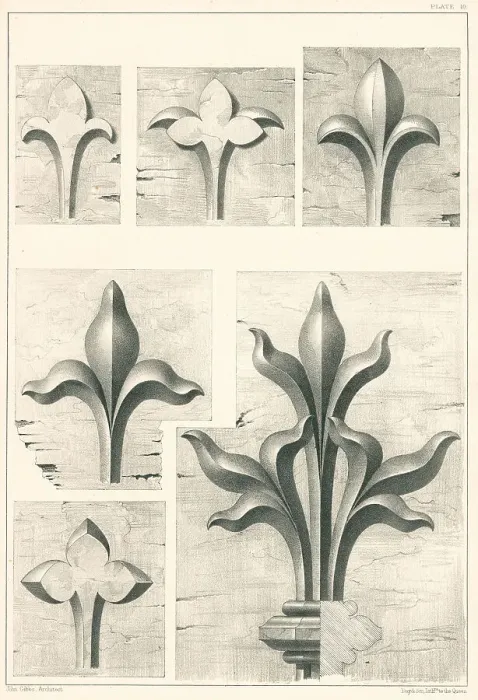 Framed Print : Gothic Cross Forms Framed Print : Gothic Cross Forms