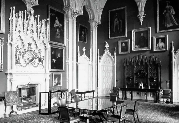 Framed Print : Gothic Hall, Welbeck Abbey Framed Print : Gothic Hall, Welbeck Abbey